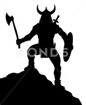 Viking warrior Stock Illustration