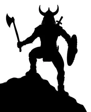 Viking warrior Stock Illustration