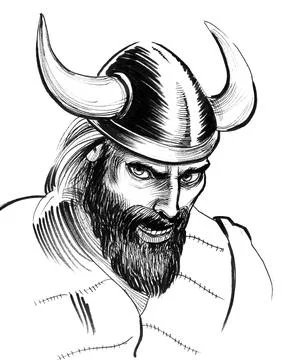 Viking warrior Stock Illustration