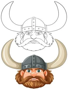 Viking Warrior Illustration Stock Illustration