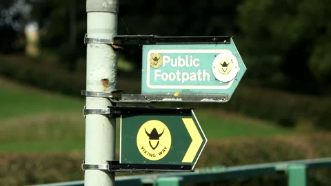 The Viking Way Stock Footage 248181108