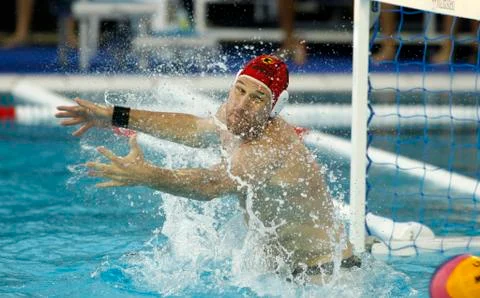Viktor Nagy of Szolnoki VSK Foto stock