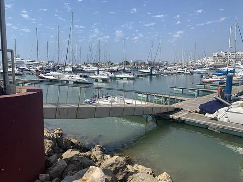 Vilamoura Docks Stock Photos