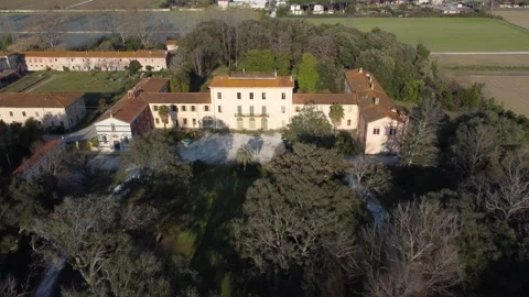 Villa Borbone, Viareggio Stockbeeldmateriaal 172286501