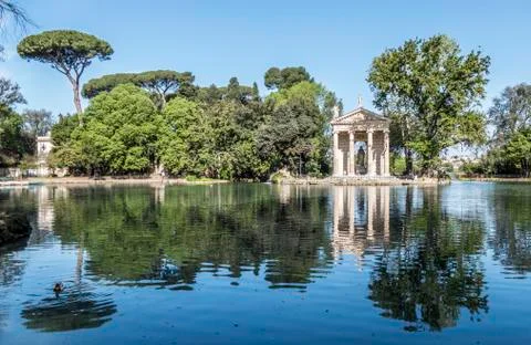 Villa Borghese Stock Photos