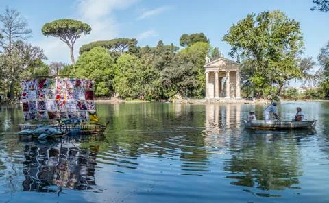 Villa Borghese Stock Photos