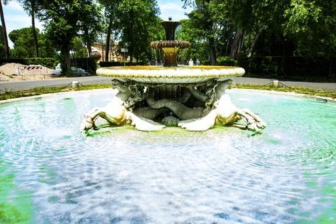 VILLA BORGHESE Stock Photos
