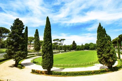 VILLA BORGHESE Stock Photos