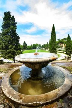 VILLA BORGHESE Stock Photos