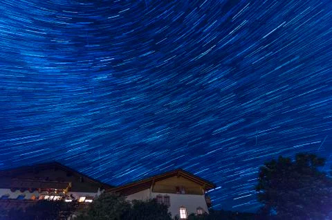 The villa of Brixen Foto stock