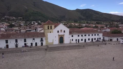Villa de Leyva Stock-Footage 130477378