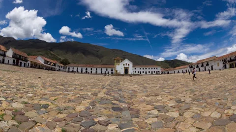 Villa de Leyva Timelapse Stock Footage 204832873