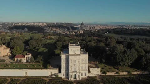 VILLA DORIA PANPHILI ROME #2 Stock Footage 329160053