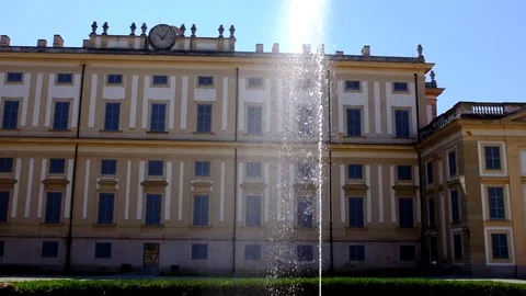 Villa reale 1 Stock Footage 78974087
