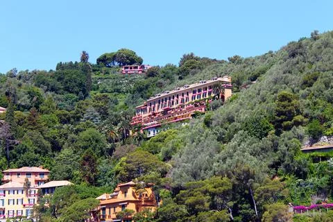 The Villa in the trees Stock Photos