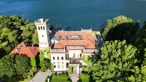 Villa Vertical Shot Stock Footage 314812266