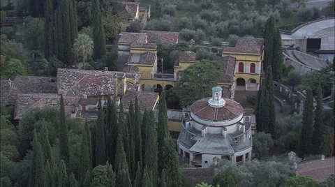 Villa Vittoriale Stock Footage 65385036