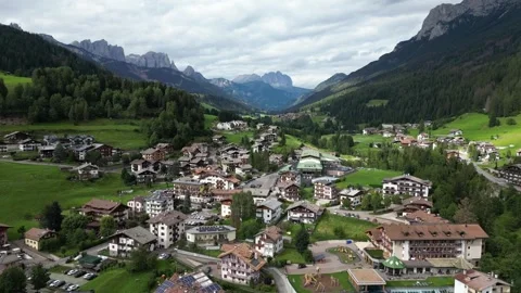 A Village Among the Clouds Stock Footage 289882812