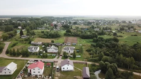 Village Babinichi Stock Footage 100722872