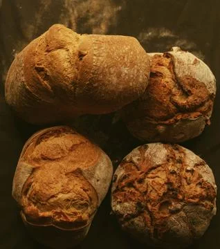 Village bread Stock-Fotos