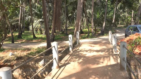 Village Bridge 4K Video stock 108503989