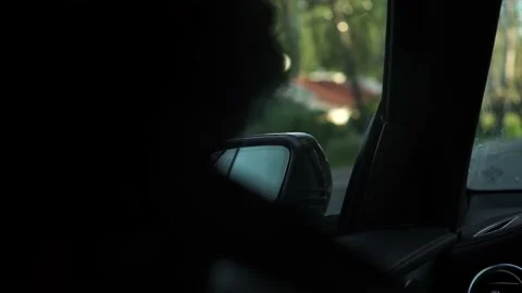 The village from the car window. Stock Footage 150108022
