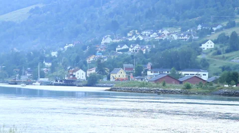 Village at dawn Stock Footage 27520506