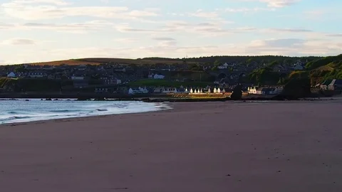 Village at dawn Stock Footage 82662438