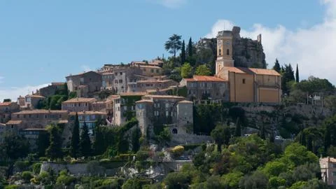 The Village of Eze Stock Photos