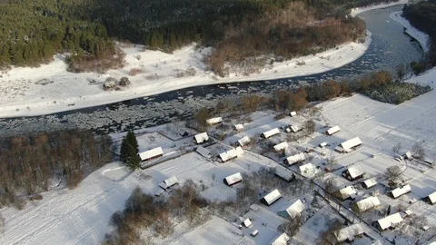 Village Stock Footage 101093211