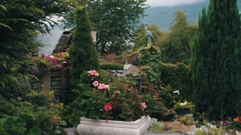 Village In the Forest Stock Footage 71459042