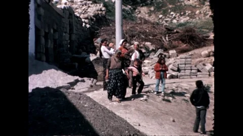 Village Gathering Stock Footage 278100950