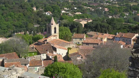 Village of Grimaud Stock Footage 130255689