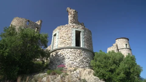 Village of Grimaud Stock Footage 130255876