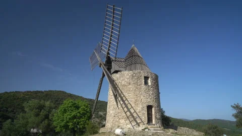 Village of Grimaud Stock Footage 130255886