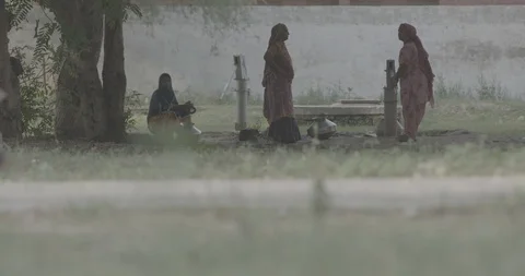 Village Handpump Video stock 112419031