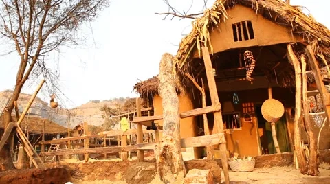 Village Home Stock Footage 44056895