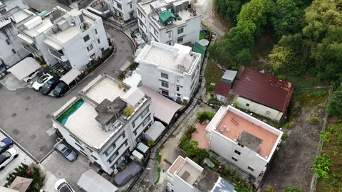 Village housing development. Stock Footage 303969119