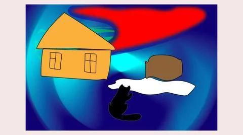 VILLAGE Stock Illustration