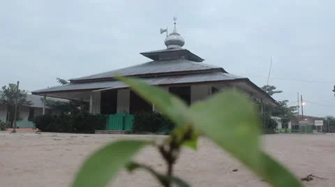 Village Mosque 2.mp4 Stockbeeldmateriaal 26711964