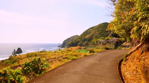 Village in the mountains Stock Footage 235653118