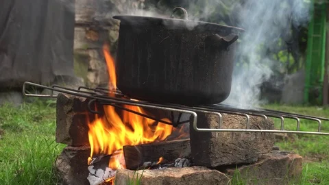 Village pot Stock Footage 74537213
