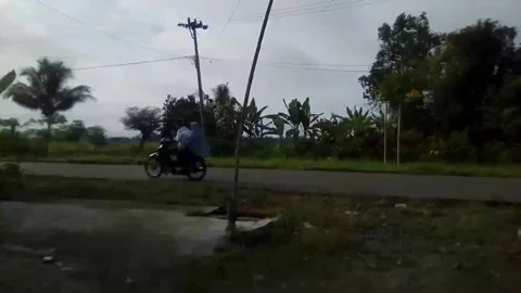 Village Road Stock Footage 172095712