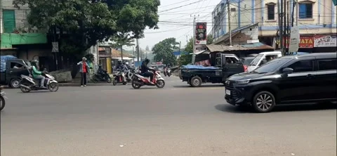 Village Road Video stock 239807565