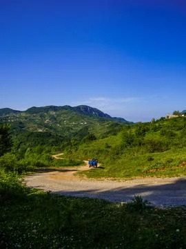 Village road Stock Photos