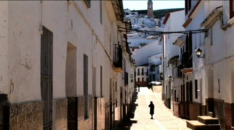 Village in spain Stock Footage 314704