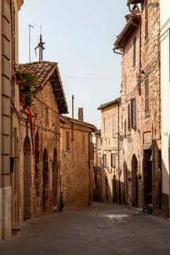 The village of Spello Stock Photos