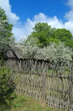 Village Spring Stock Photos