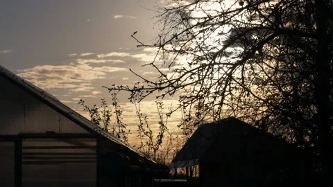 Village sun Stock Footage 288909917