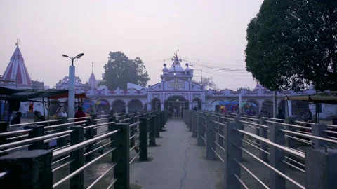 Village temple in bihar Video stock 206019542